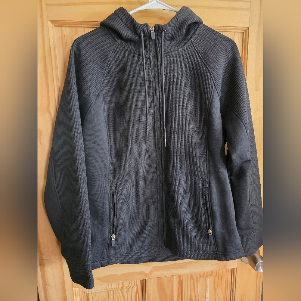 Dark Gray Zip-Up Jacket Medium